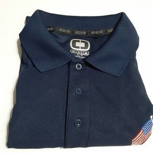 Ogio Men's Embroidered 2014 Brown Invitational Golf Polo Shirt in Size XL